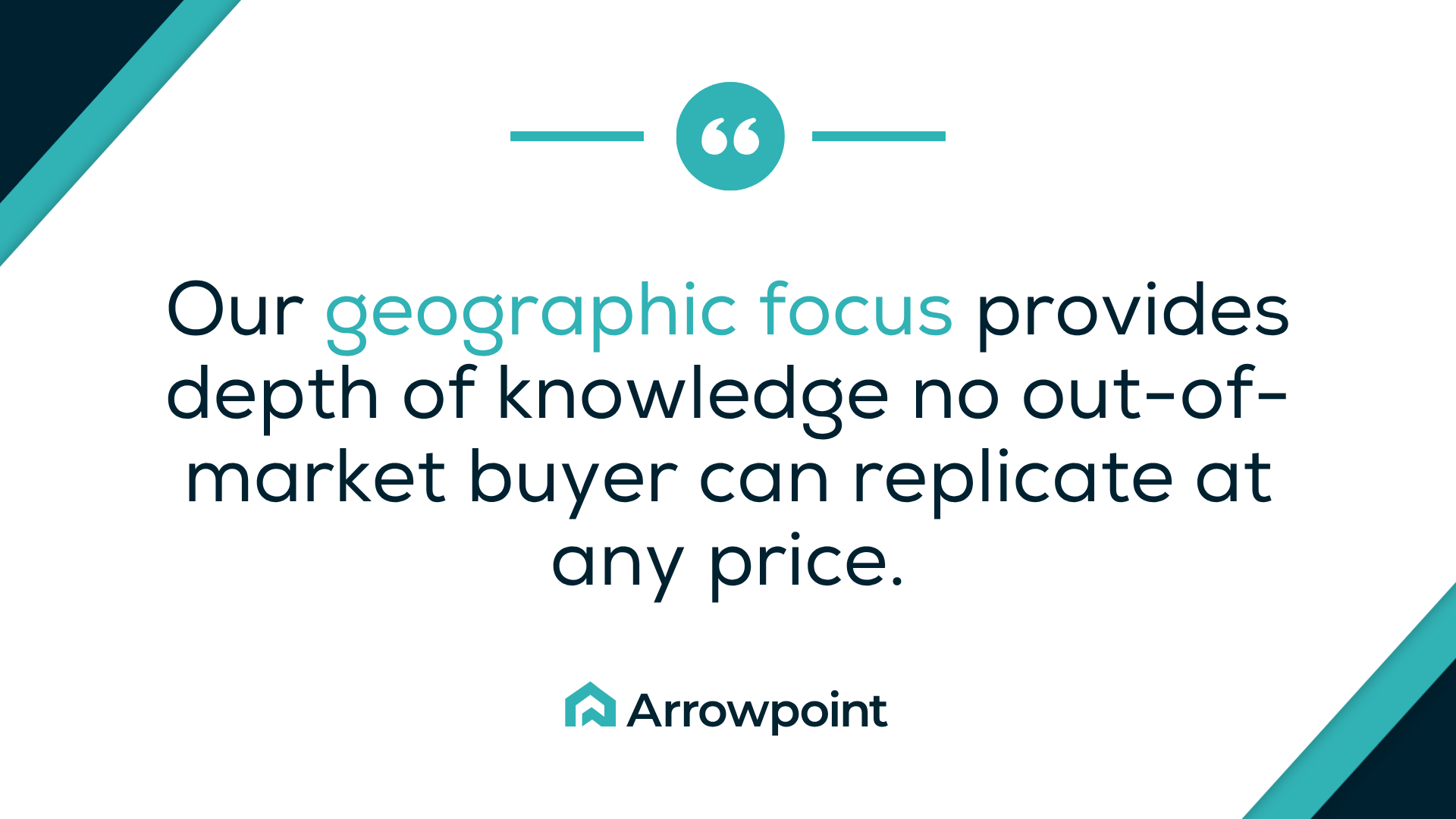 1C3 - 4 - geographic focus depth knowledge