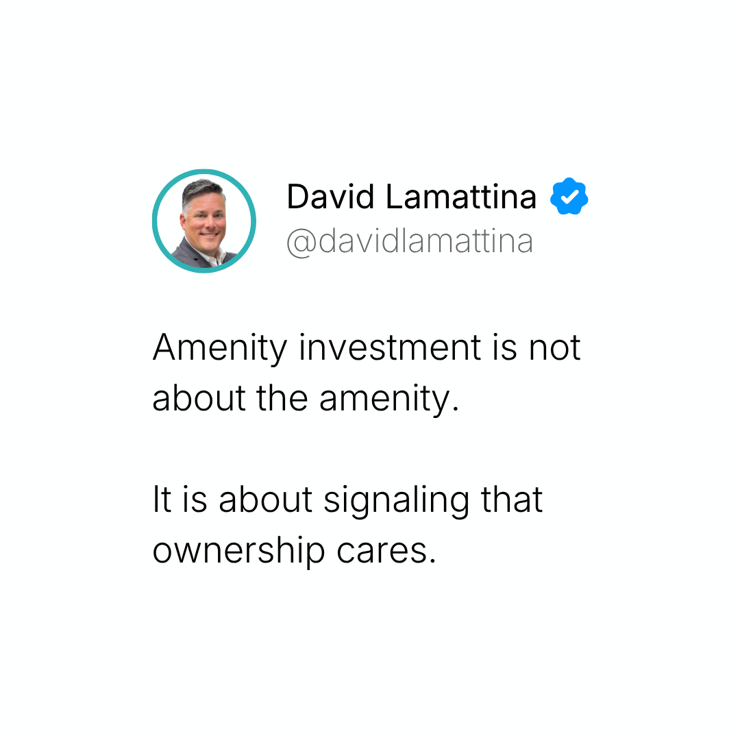 3C2 - 4 - amenity signals ownership cares