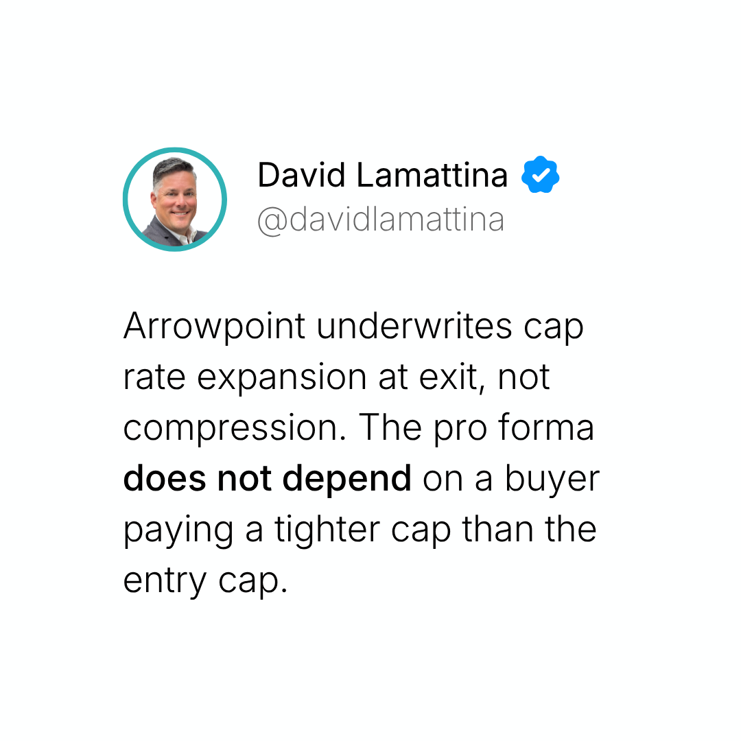4P - 3 - cap rate expansion at exit