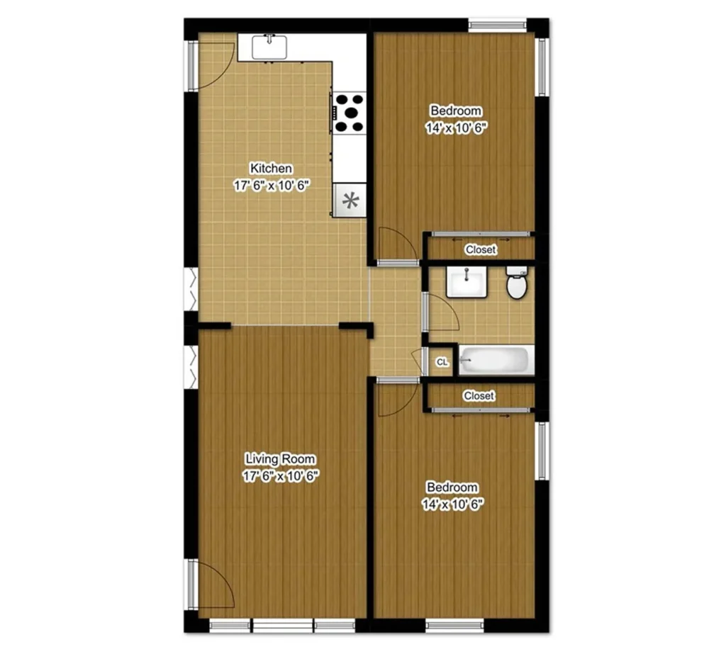 Salem Village Floor Plan